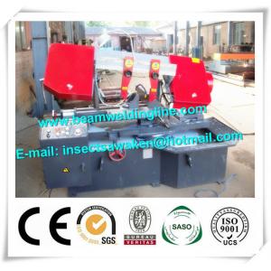 China Emi Auto CNC Plasma Metal Cutting Bandsaw Machine Double Housing supplier