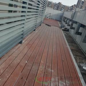 prefab Grey Bamboo Wood Decking Boards 4.5 M for Outdoor
