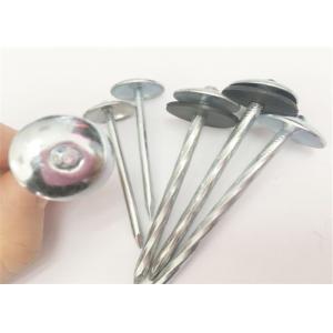 Q235 WoodRoof Diamond Washers Hot Dipped Roofing Nails