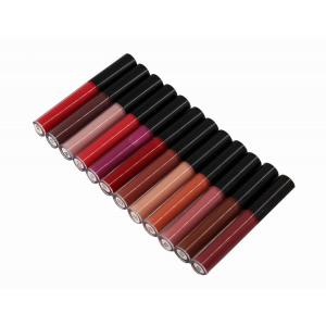 China High End Lip Makeup Products 12 Colors Liquid Lip Gloss 2 Years Shelf Life wholesale
