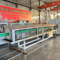China 110-450mm Threelayers Plastic Pipe Machine Manufacturers PE Pipe Production Line on sale
