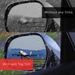 China NEW MARKET UV protection anti rain anti oil anti water dust remover safety car ant fog mirror film supplier