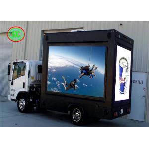China Advertising Mobile Truck Car LED Sign Display TV Full Color Screen P8 5500cd/m2 Brightness supplier