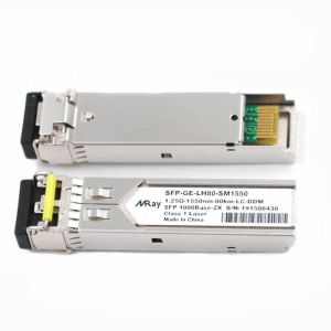 China SFP Cisco多用性があるSFP-EZX-SMD 1000BASE-EZX 1550nm 80km SFPのトランシーバー モジュール supplier