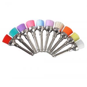 Disposable Latch Type Dental Polishing Cup , Dental Prophy Brushes With Multi Colors