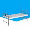 China 2080*900*500mm Flat Hospital Patient Bed Equipment Metal Material wholesale