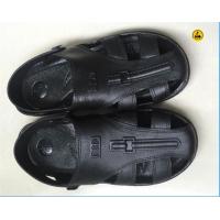 China EPA ESD Safety Shoes SPU Sandal Toe Protected 6 Holes Black Blue White Size 36# - 46# on sale