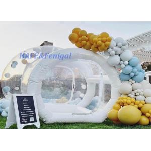 Outdoor 3m 4m Inflatable Clear Balloon Dome Tent Bubble House Waterproof