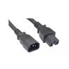 China 10A 250V Computer Extension Cable IEC 60320 C14 to C15 Power Cord for Electric Bicycle wholesale