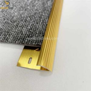 7.7x3000mm Carpet Transition Strip Self Adhesive Bright Gold Color