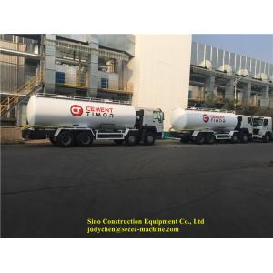China 40m3 Bulk Cement Transportation Truck ZZ1317N5267W 371hp Bulk Powder Tank Truck supplier