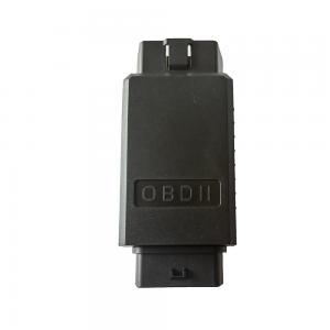 OBD2 Enclosure Bend Pin Gold Plated Male Bend Pin Nickel Plated Female OBD2 Connector Black Color Housing