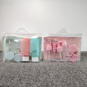 China Bolsa de plástico cosmética con cremallera de usos múltiples ligera transparente resistente al agua supplier