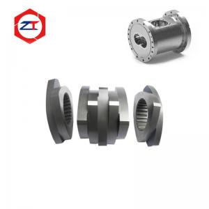 China ZE52 Extruder Screw Elements Kneading Block For Parallel Twin Screw Extruder supplier