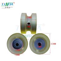 China Wear Resistance Grooves Wheels 3022 Sewing Roller For Template Sewing Machine on sale