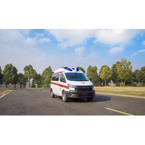 Euro 5 4*2 Ford Emergency Ambulance Car With First Aid Equipment And Cabinet In Side