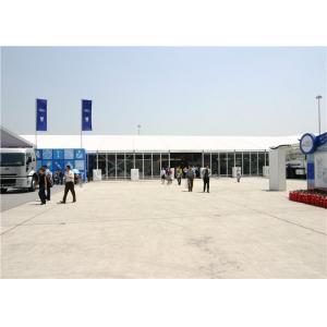 China Mobile Aluminum Party Tents PVC & Aluminum 6082 / T6 Marquee For Military supplier