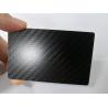 85x54x0.8mm Carbon Fiber Card With SLE4442 Small Contact Chip
