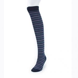 China Mens Striped Knee High Socks supplier