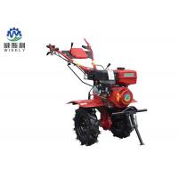 China Sturdy Small Flower Bed Tiller / Rear Tine Garden Tiller With 6L Fuel Tank Capacity on sale