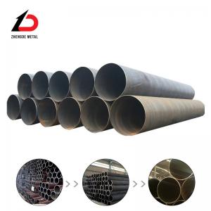                  Q235 Q345 Q195 Ss400 A36 S235 Carbon Steel Pipe Standard Length ERW Welded Carbon Steel Round Tube             