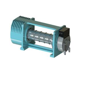 China Dia 100mm Small Household Elevator  Traction Machine Lift Gearless Motor Traction Machine supplier
