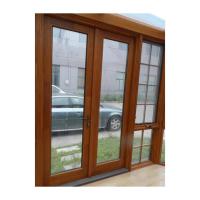 China KDSBuilding Hand Held Wooden Glass Wood Hand Crank Window Solid Wooden Window Frame on sale
