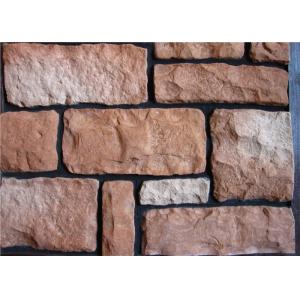 China Lightweight Faux Stone Panels Interior Wall , Faux Veneer Stone For Villa / Hotel Hall supplier