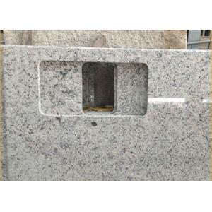 China Giallo Sf Real Solid Granite Worktops For Kitchen / Bathroom White Color supplier
