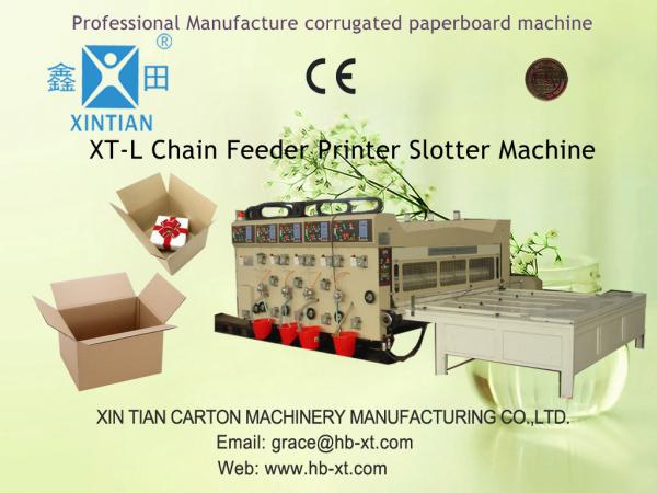 Industrial Packaging Paper Carton Making Machine For Printing Slotting