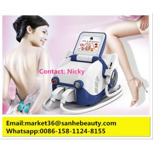 SANHE shr950s Portable ipl shr elight and e-light hair and acne removal machine