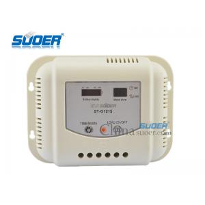 China Suoer Solar Battery Charge Controller 12V 15A Solar Charge Controller PWM Solar Controller supplier