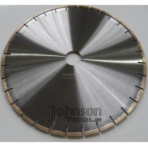 China Narrow U Slot Type Diamond Stone Cutting Blades High Efficiency Wet Cutting 12”- 64” supplier