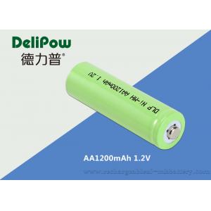 China 1200mAh 1.2V AA NIMH Rechargeable Battery With SGS / MSDS Certification supplier