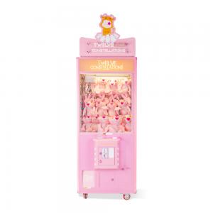 China Twelve Constellations Plush Toy Stuffing Machine , Three Color Arcade Crane Machine supplier