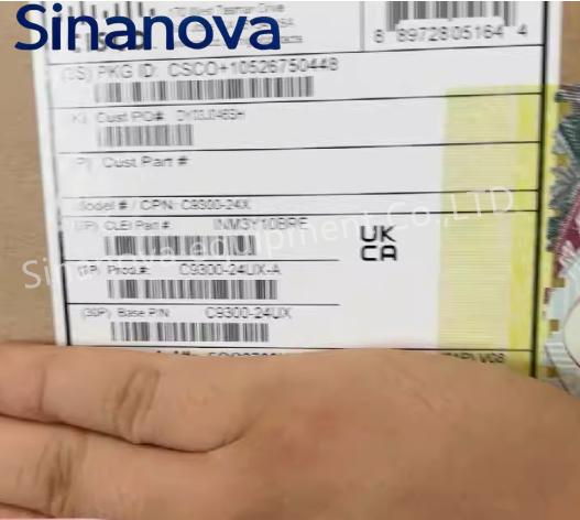 C9300 24UX Un Switch Multigigabit | Solución Empresarial Layer 3 PoE+ mGig de 24 puertos, original, nuevo, en stock