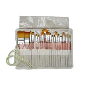China School Artists Body Paint Brushes Set Wood Watercolor Brushes Set with Pencil Case supplier