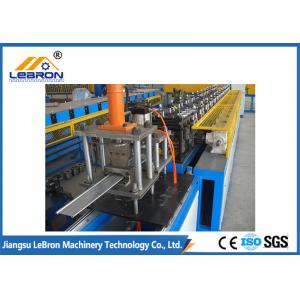 China Automatic Galvanized Shutter Door Roll Forming Machine For Shutter Slats Production supplier