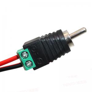 UTP Cat5/Cat6 Cable Audio/Video AV Male RCA to Screw Terminal Blocks