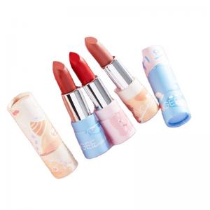 China Twist Up Cosmetic Paperboard Lip Balm Tubes Reusable Biodegradable supplier