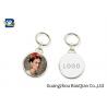 China Beautiful Girl Image Custom 3D Keychain , Personalised 3D Keyrings MET Material wholesale