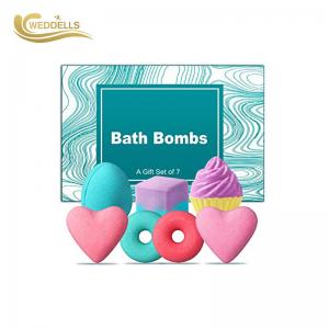 China Organic Floating 3.5 OZ Bath Bomb Gift Sets With Fizzy Bubbles supplier