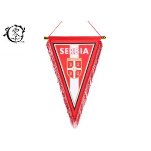 China Serbia World Cup Country Flag Banner Sublimation Printed Serbia National Team supplier