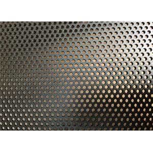 China 750mm Aluminum Sheet With Holes , Cyclone Screens Perforated Aluminum Sheet Metal supplier
