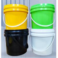 China Handle Included Food Grade Buckets Reusable for Food Distribution on sale