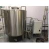 3BBL Sus 304 Micro Beer Brewing Equipment With PID / PLC Controller Cabinet