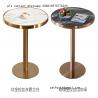 smart coffee table legs brass stainless steel table base modern design