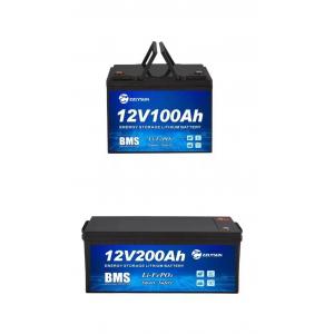 12V 200AH Solar Energy Lithium Battery Replace Gel Lithium Ion Batteries