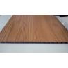 China Laminate UPvc Plastic False Wall Panels With Wooden Grain wholesale