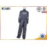 Overall Custom Work Uniforms High Visibility Workwear Grey Color